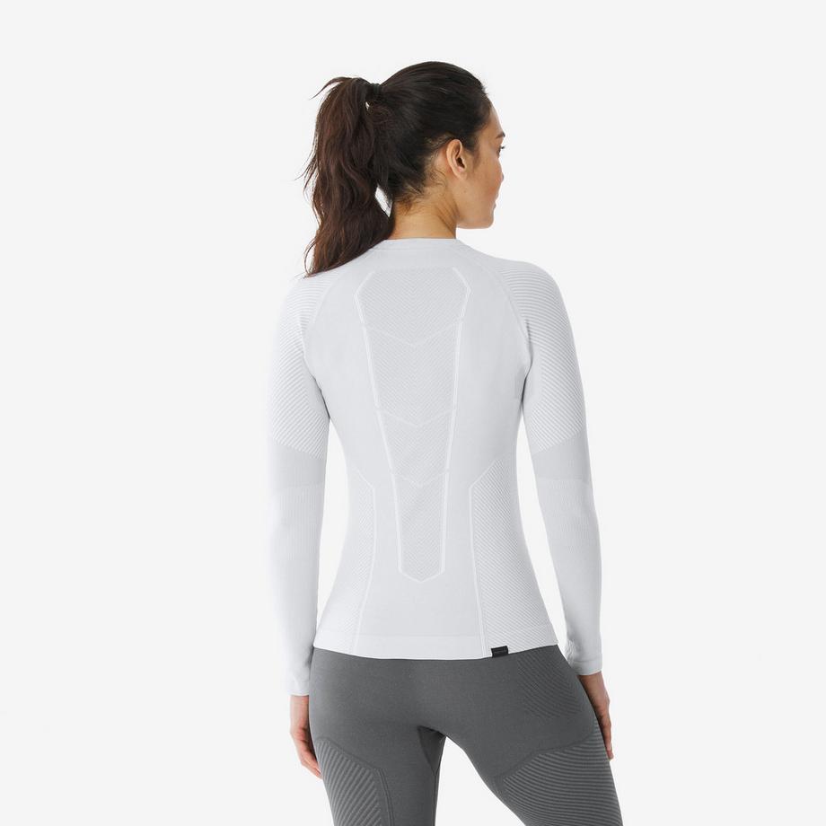 WEDZE  Sous-vêtement thermique et respirant femme, BL TOP 900 tech blanc 