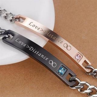 eStore  Bracelets d'amour / Bijoux pour couples - L'amour conquiert la distance 