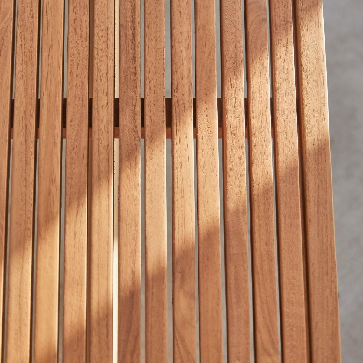 Tikamoon Panca in teak massello Fado  