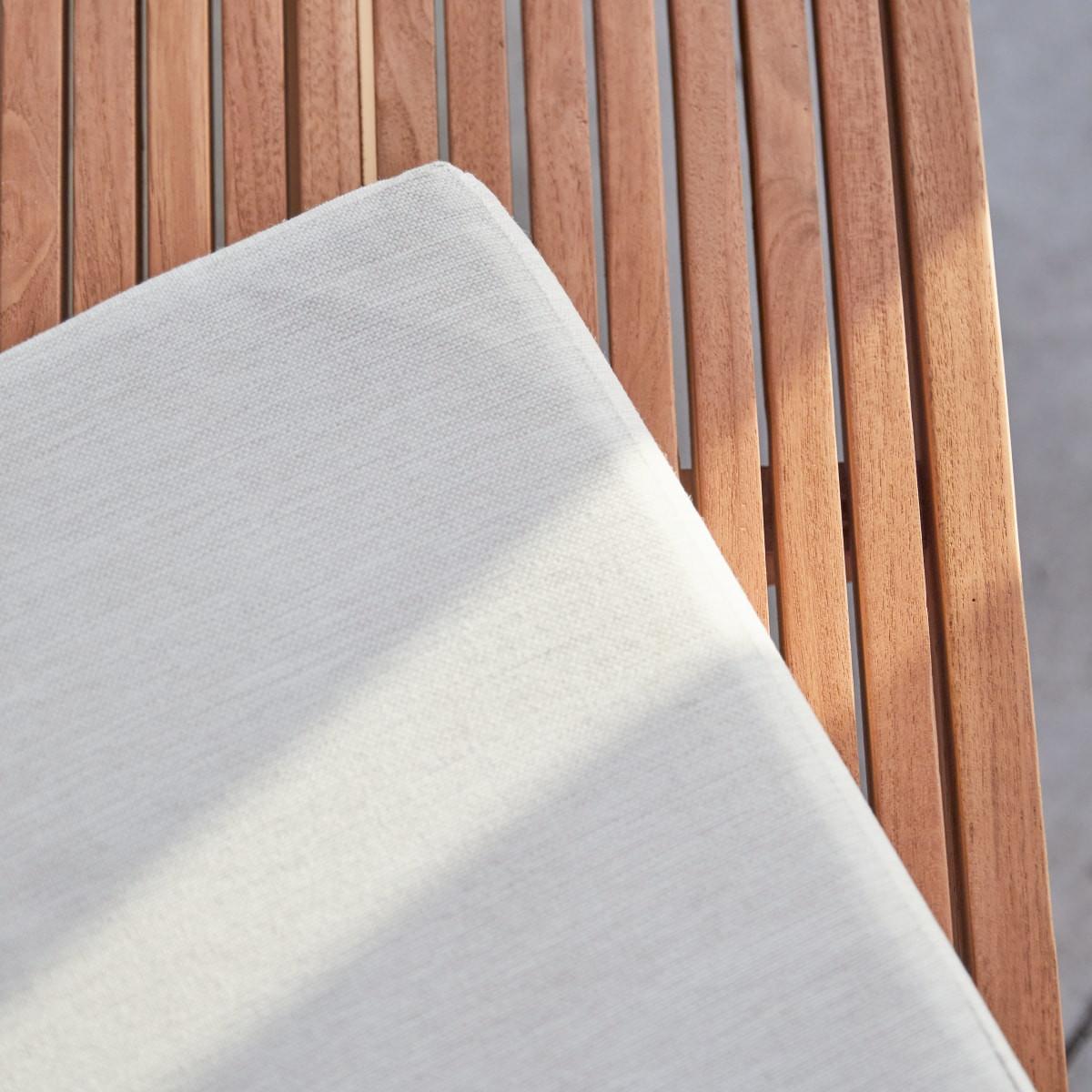 Tikamoon Panca in teak massello Fado  