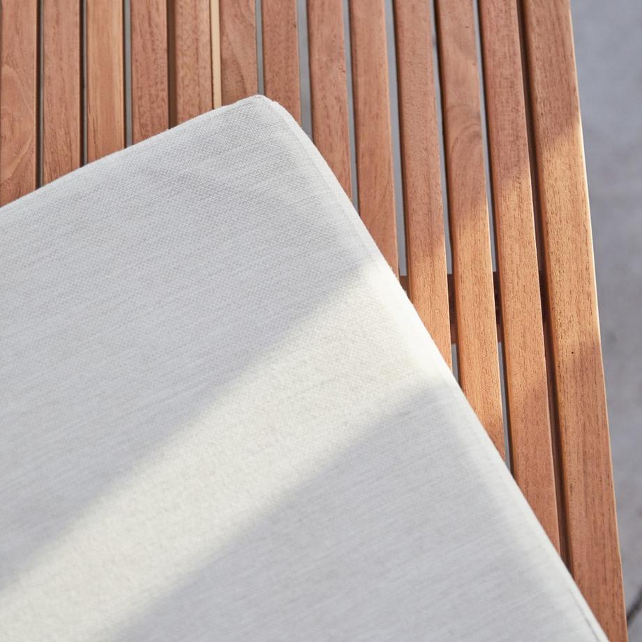 Tikamoon Bank aus massivem Teak Fado  