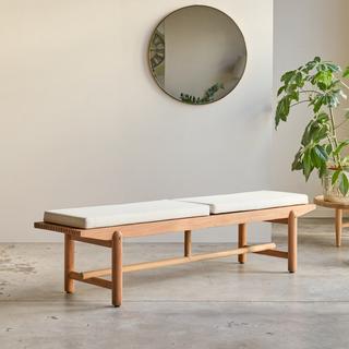 Tikamoon Panca in teak massello Fado  