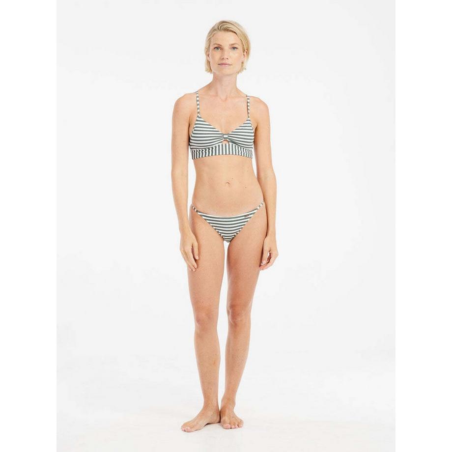 PROTEST MIXSync 25 Haut de bikini rayé bonnet BCD  