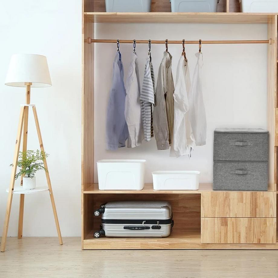 VidaXL Boîte de rangement tissu  