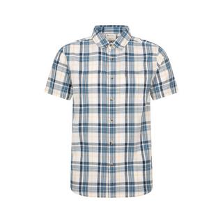 Mountain Warehouse Kurzarm Kariertes Button Down Hemd  