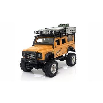 Amewi D90X28 Metall Scale Crawler gelb modèle radiocommandé Camion à chenilles Moteur électrique 1:28
