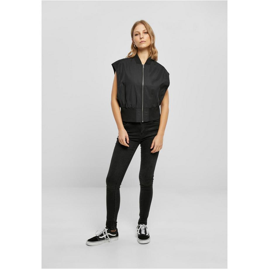 URBAN CLASSICS Giacca Bomber Corta Senza Maniche Taglie Forti  