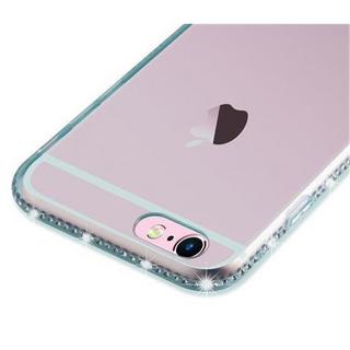 Cadorabo  Housse compatible avec Apple iPhone 6 / 6S - Coque de protection en silicone TPU flexible au design strassé 