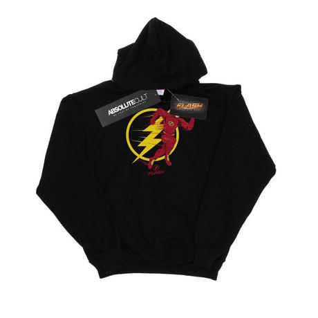 DC COMICS  Sweat à capuche THE FLASH RUNNING EMBLEM 