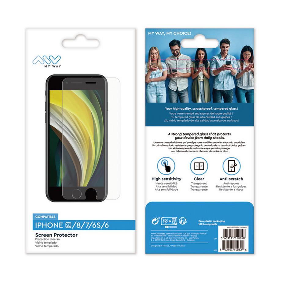 MYWAY  Folie iPhone SE/8/7/6S/6 