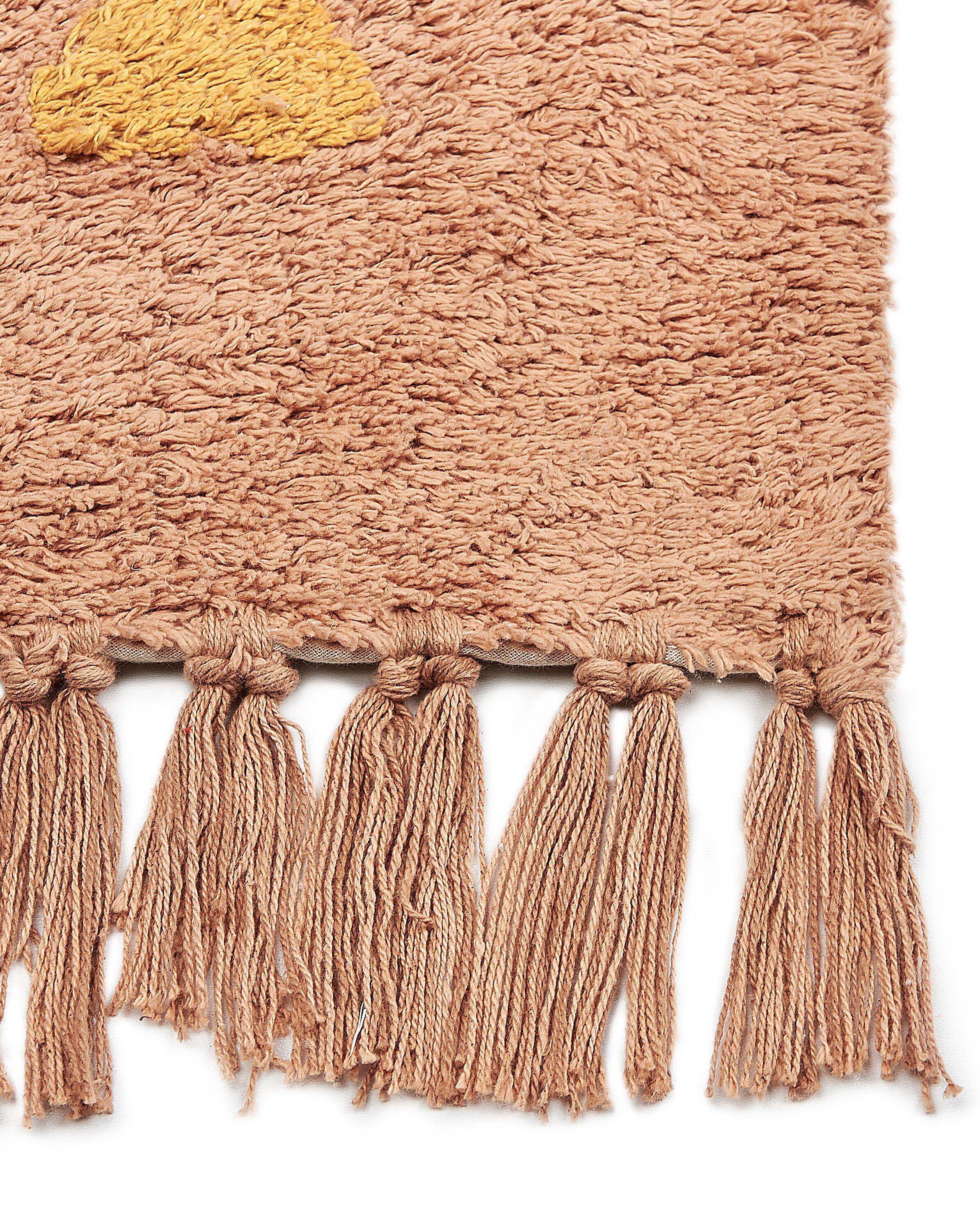 Beliani Tapis en Coton Boho IGDIR  