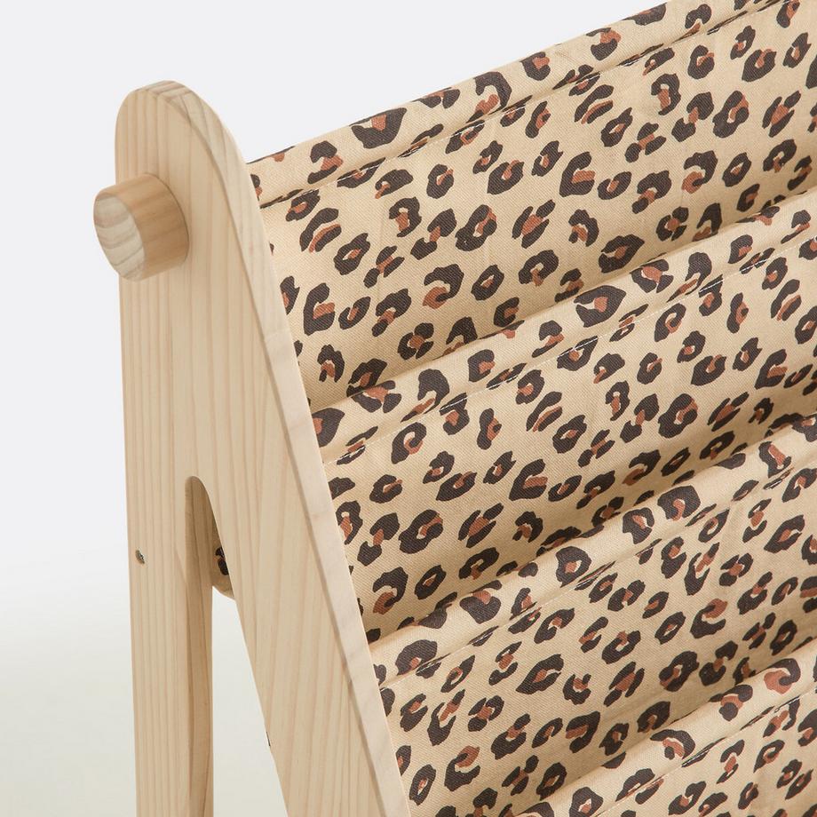 La Redoute Intérieurs Kinderbücherregal mit Leopardenmuster  
