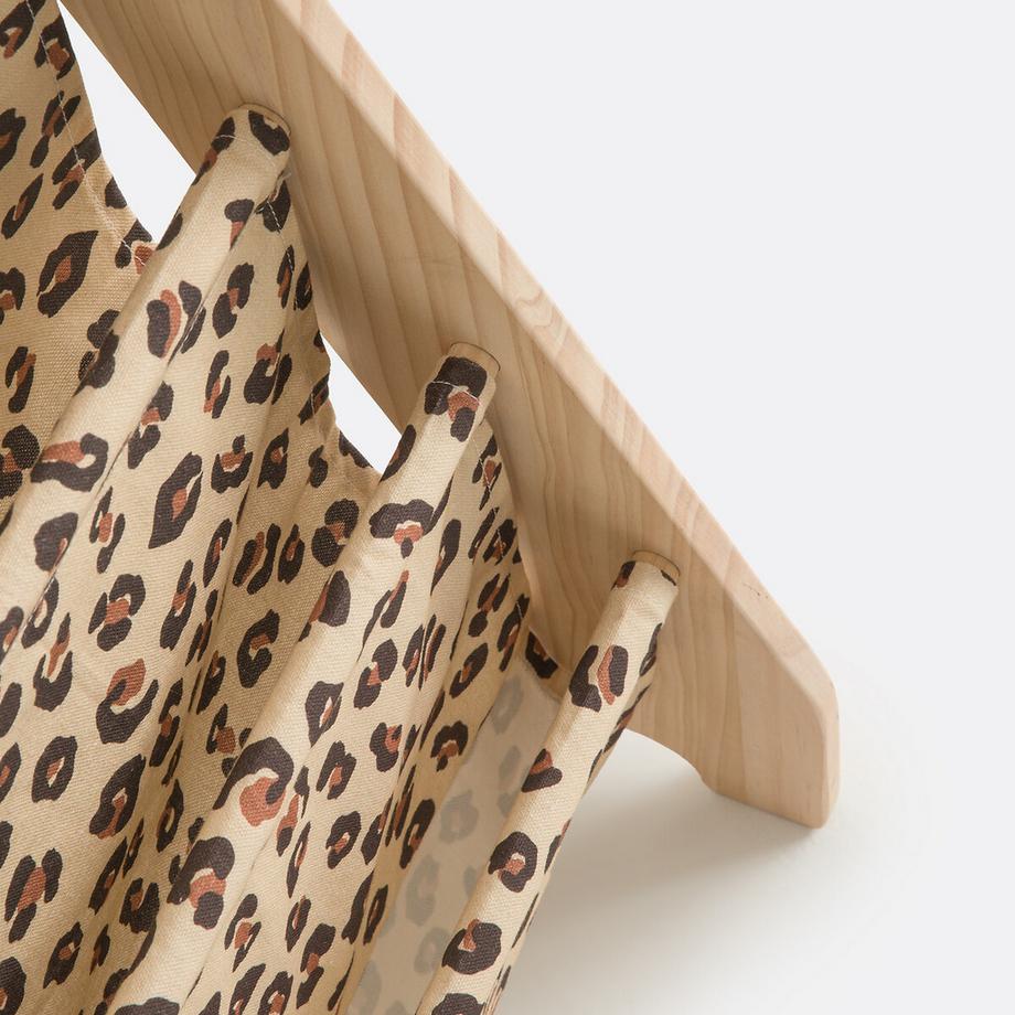 La Redoute Intérieurs Kinderbücherregal mit Leopardenmuster  