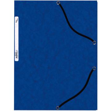 BÜROLINE Gummibandmappe A4 460694 blau, Karton