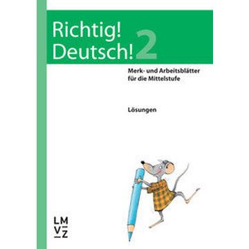 Richtig! Deutsch! 2 / Lösungen