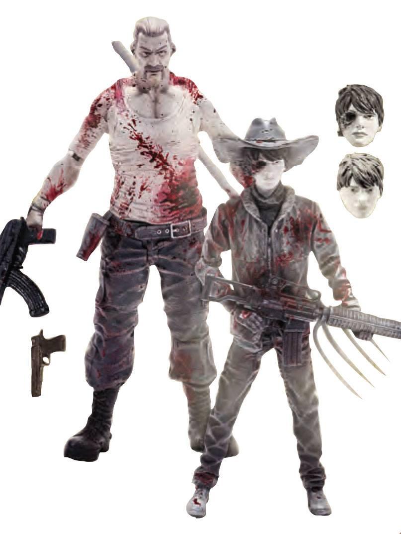 McFarlane Toys  The Walking Dead Actionfiguren Doppelpack Abraham Ford & Carl Grimes Previews Exclusive 