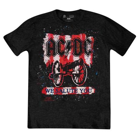 AC/DC  Tshirt WE SALUTE YOU BOLD 