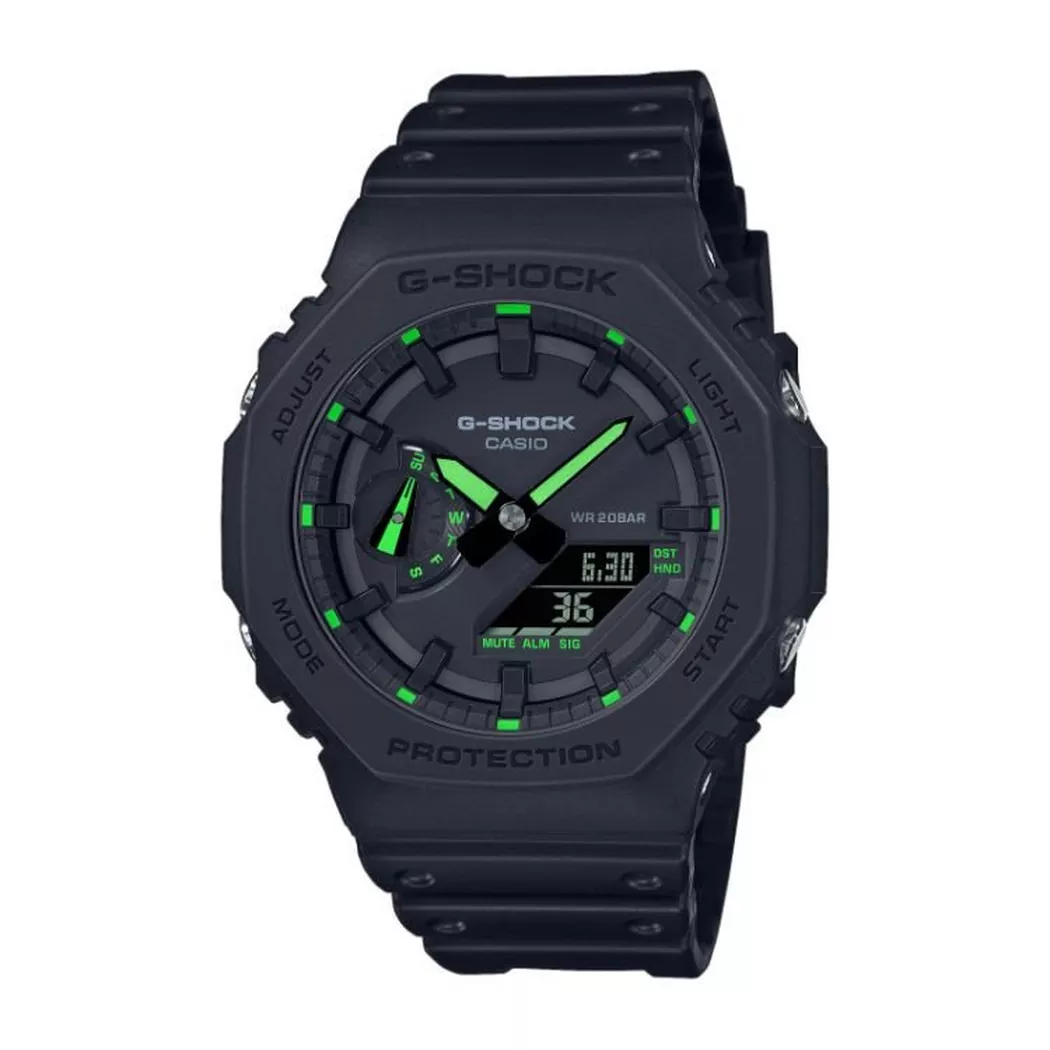 Casio Mens G-Shock 2100 Utility Black Series Watch GA-2100-1A3ER