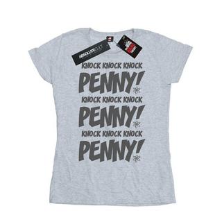 The Big Bang Theory  Knock Knock Penny TShirt 