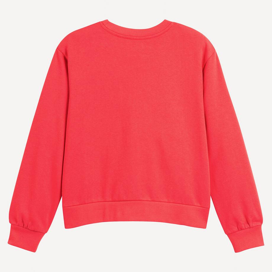 La Redoute Collections  Sweatshirt mit Rundhalsausschnitt aus Molton 