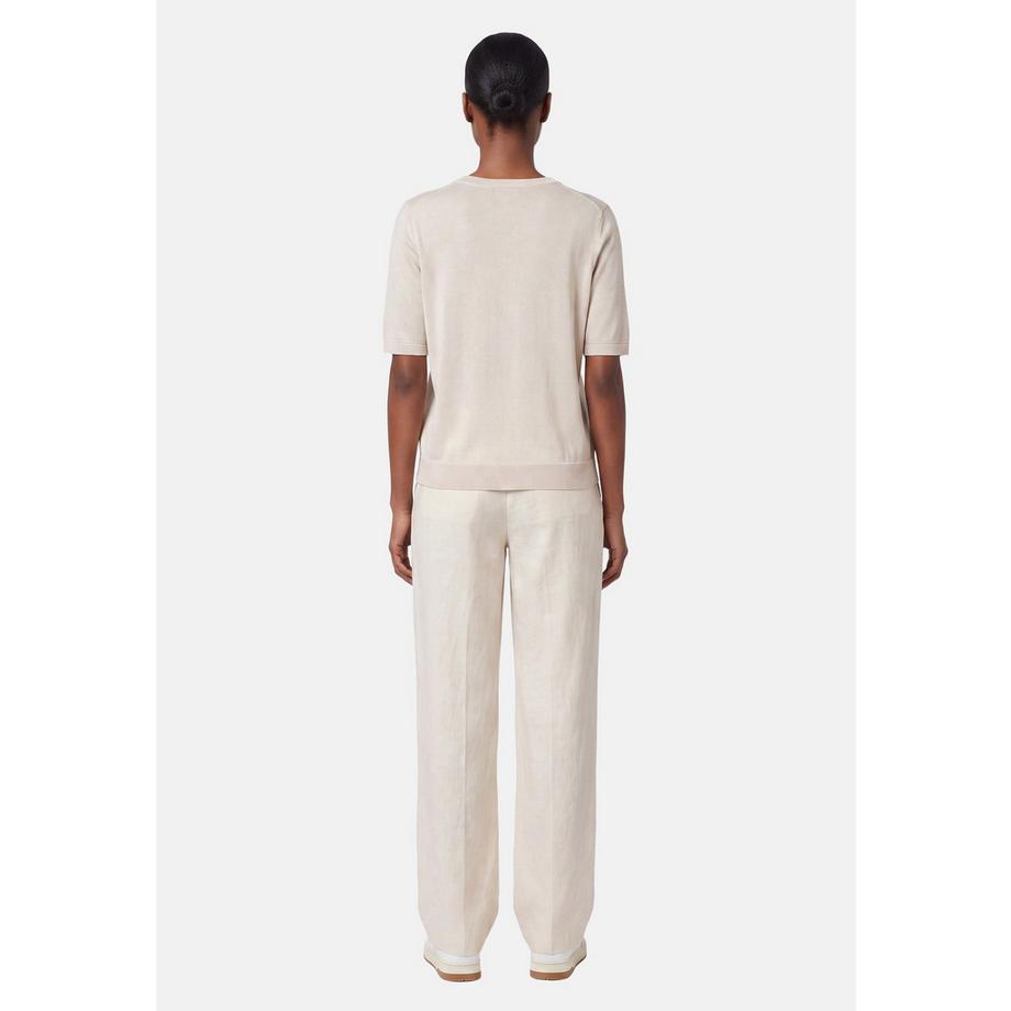 Chiara Ferretti Top tricoté manches courtes  