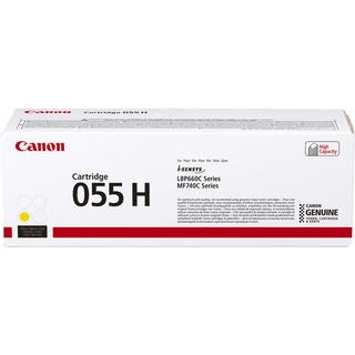 Canon  CANON Toner-Modul 055H yellow CRG 055 YH LBP663/MF742 5900 Seiten 