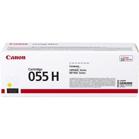 Canon  CANON Toner-Modul 055H yellow CRG 055 YH LBP663/MF742 5900 Seiten 