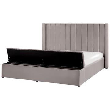 Letto con rete a doghe en Velluto Moderno NOYERS