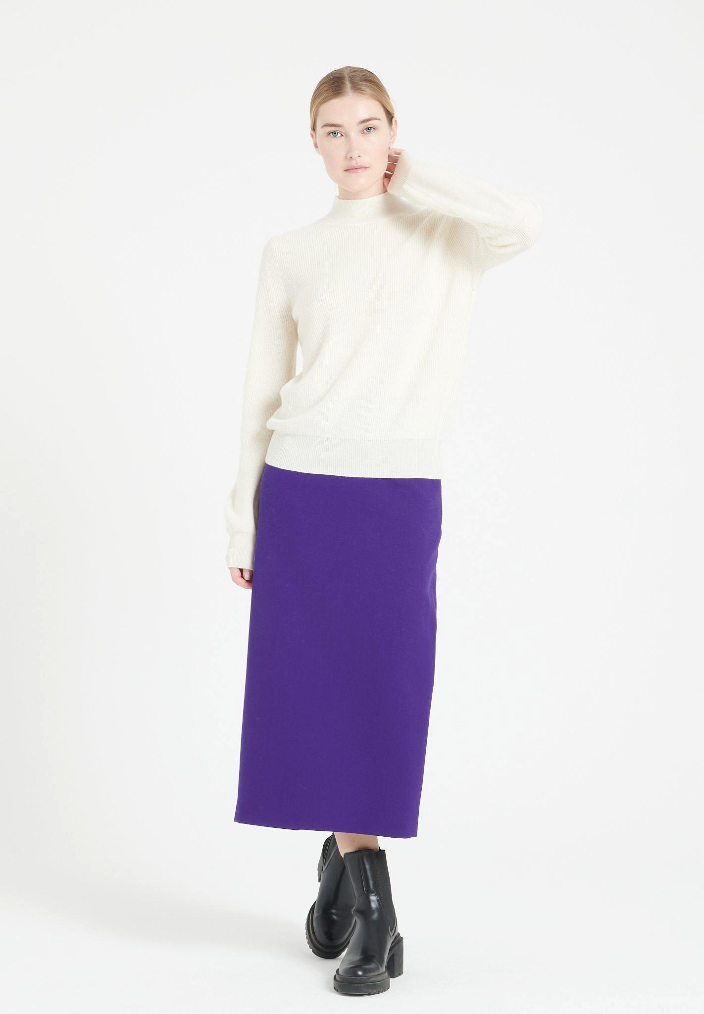 Studio Cashmere8  MIA 1 Pull col montant - 100% cachemire 