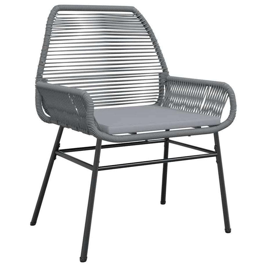 VidaXL Ensemble à manger de jardin rotin synthétique  