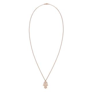 Elli  Halskette Hamsa Hand Kristalle 