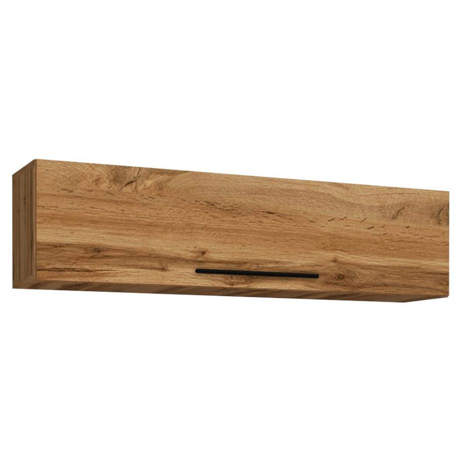 VCM Holzregal hängend | platzsparendes Regal | Maße: H. 115 x B. 30 x T. 30 cm | Elegantes Regal hängend | Aufbewahrungsregal | Bücherregal | Wandboard -  