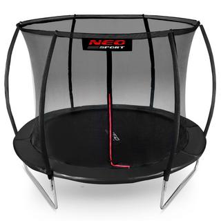 B2X Profiltrampolin für den Garten 8ft/252cm mit innerem Schutznetz von Neo-Sport  