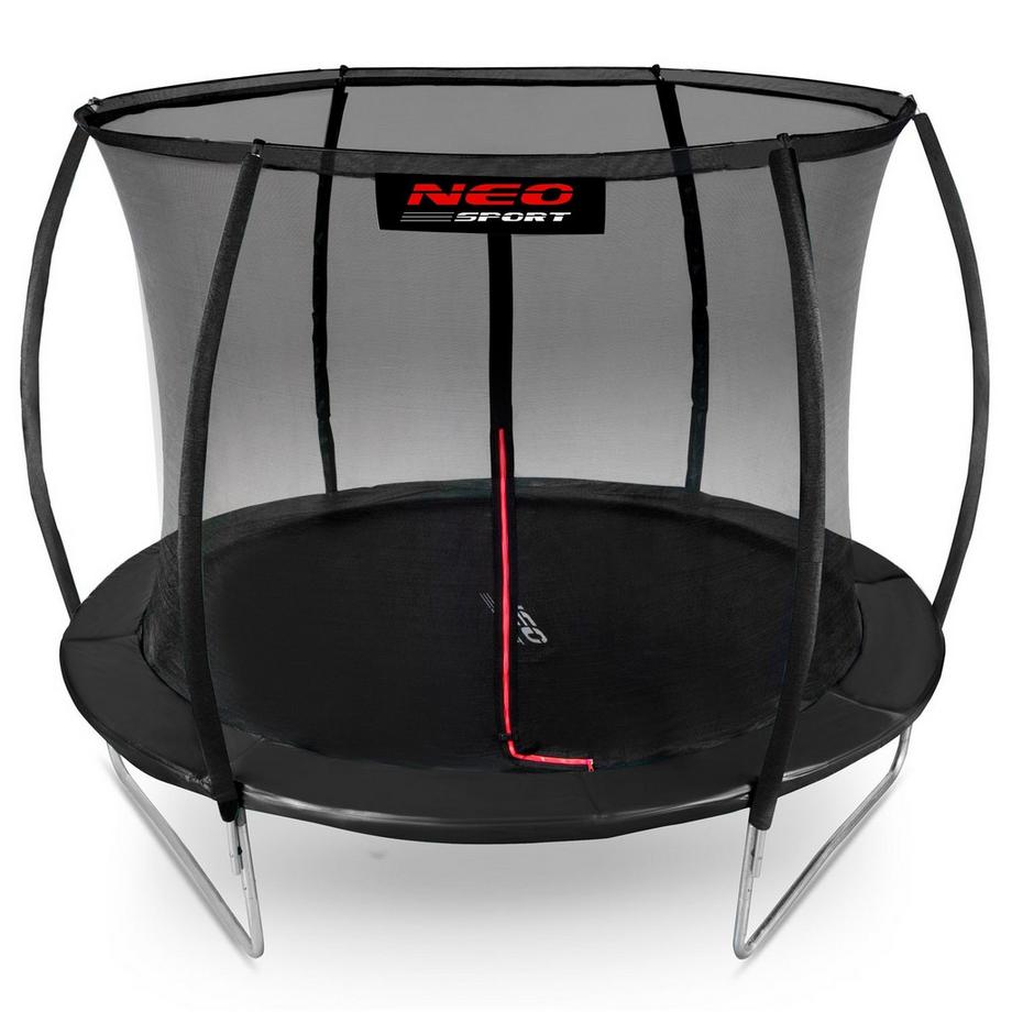 B2X Profiltrampolin für den Garten 8ft/252cm mit innerem Schutznetz von Neo-Sport  