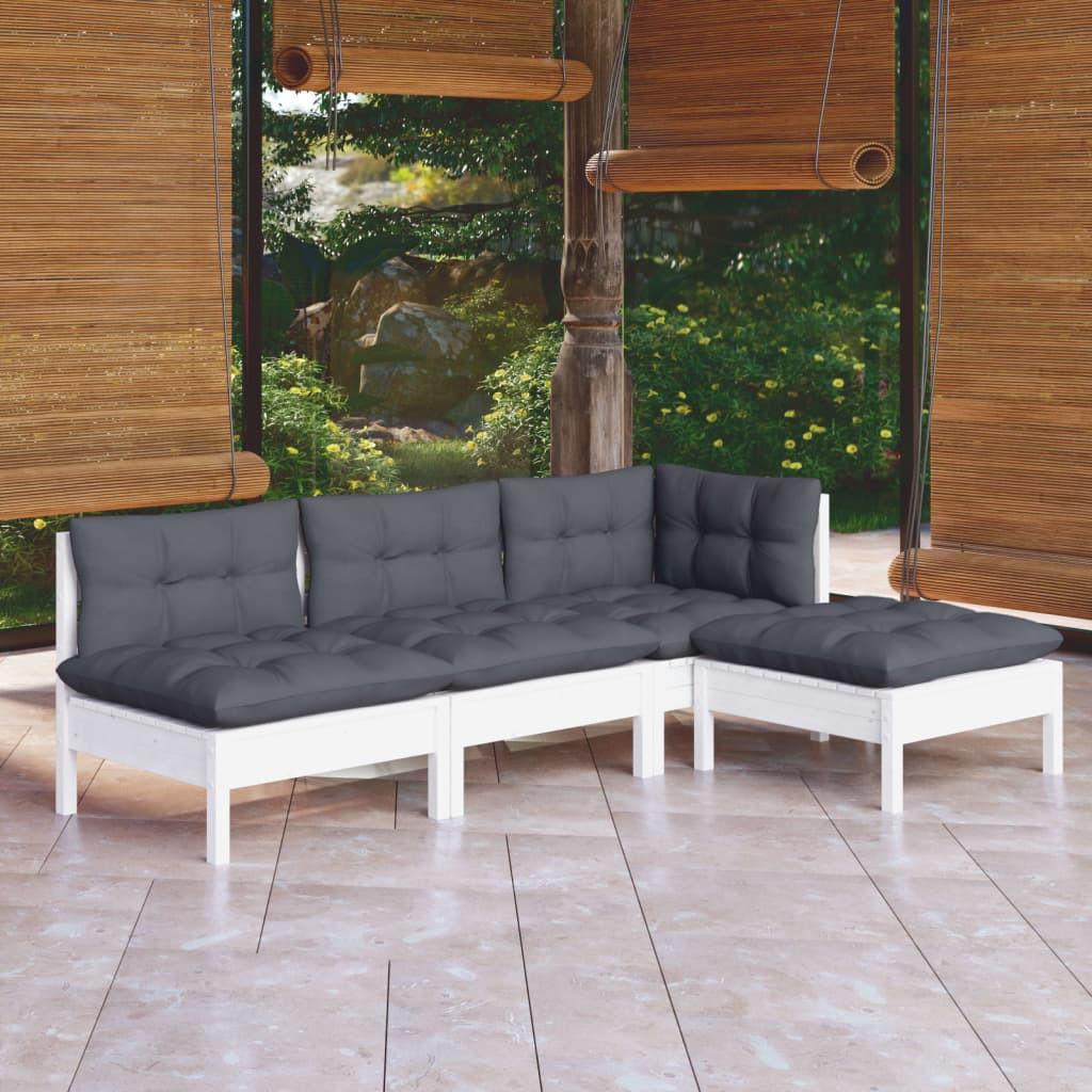 VidaXL Garten-lounge-set kiefernholz  