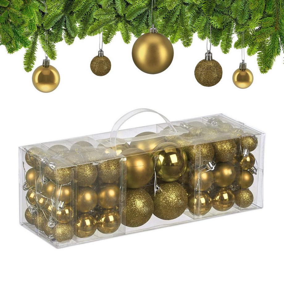 Ensemble de boules de Noël