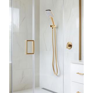 Beliani Kit doccia con soffione e flessibile en ABS (materiale sintetico resistente) Classico TINGO  