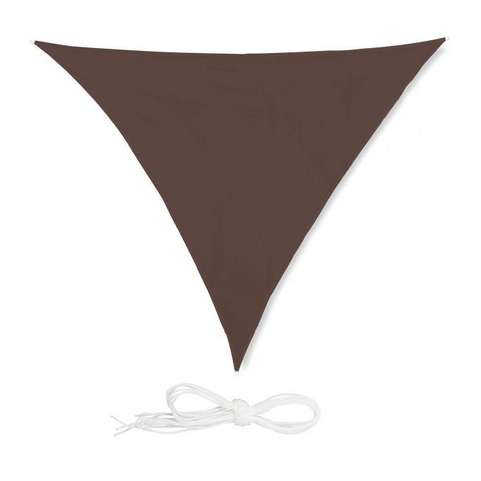 B2X Voile d'ombrage triangulaire marron  