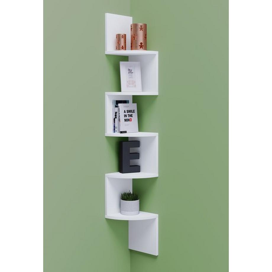 VCM Bois Étagère CD DVD Rangement Déco Étagère murale Étagère d'angle Mintis Bois Étagère CD DVD Rangement Déco Étagère murale Étagère d'angle Mintis  