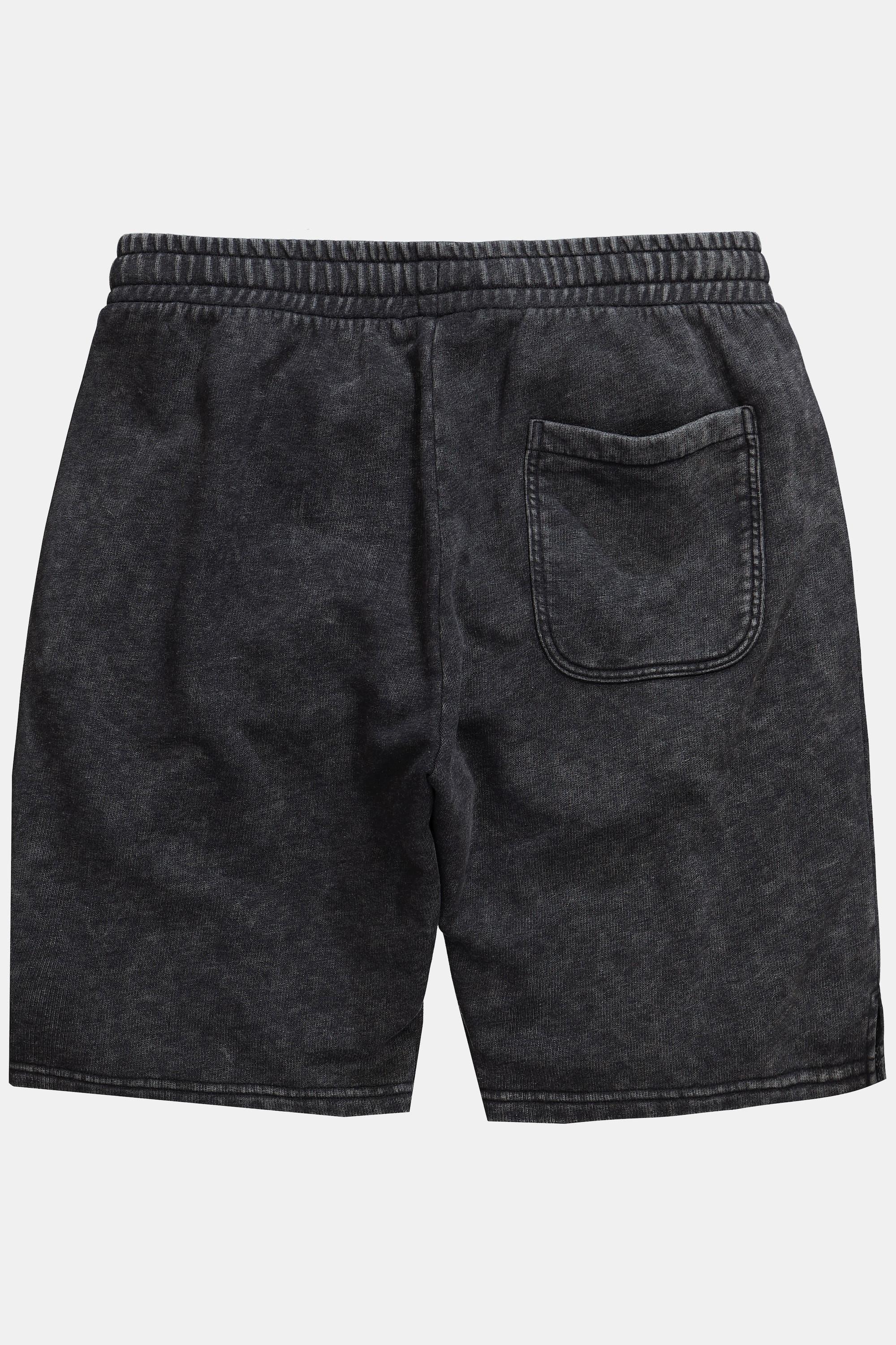 JP1880  Shorts in felpa per il fitness con taglio speciale per l'addome e vestibilità morbida, fino alla tg. 7XL 