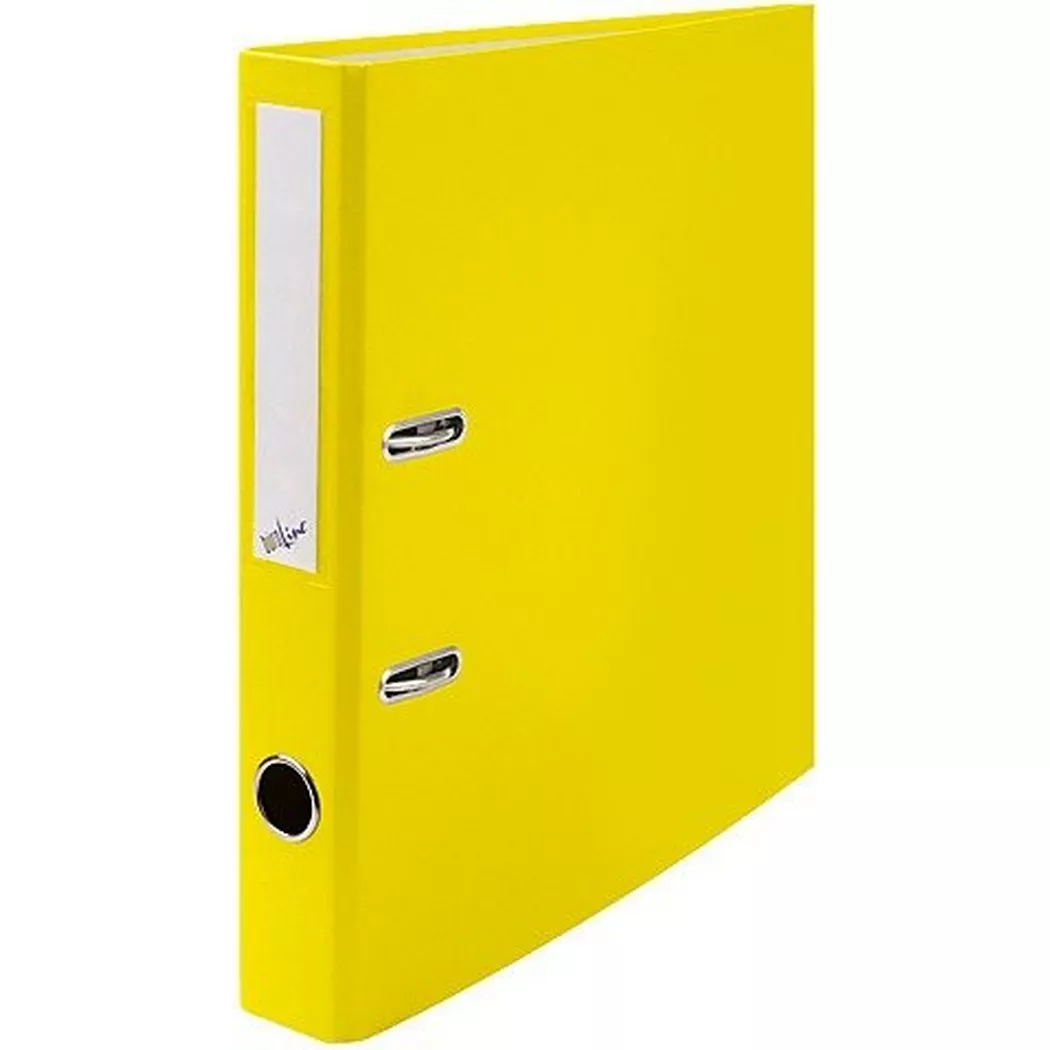 BÜROLINE – Ordner 4cm 670005 gelb A4, 21cm