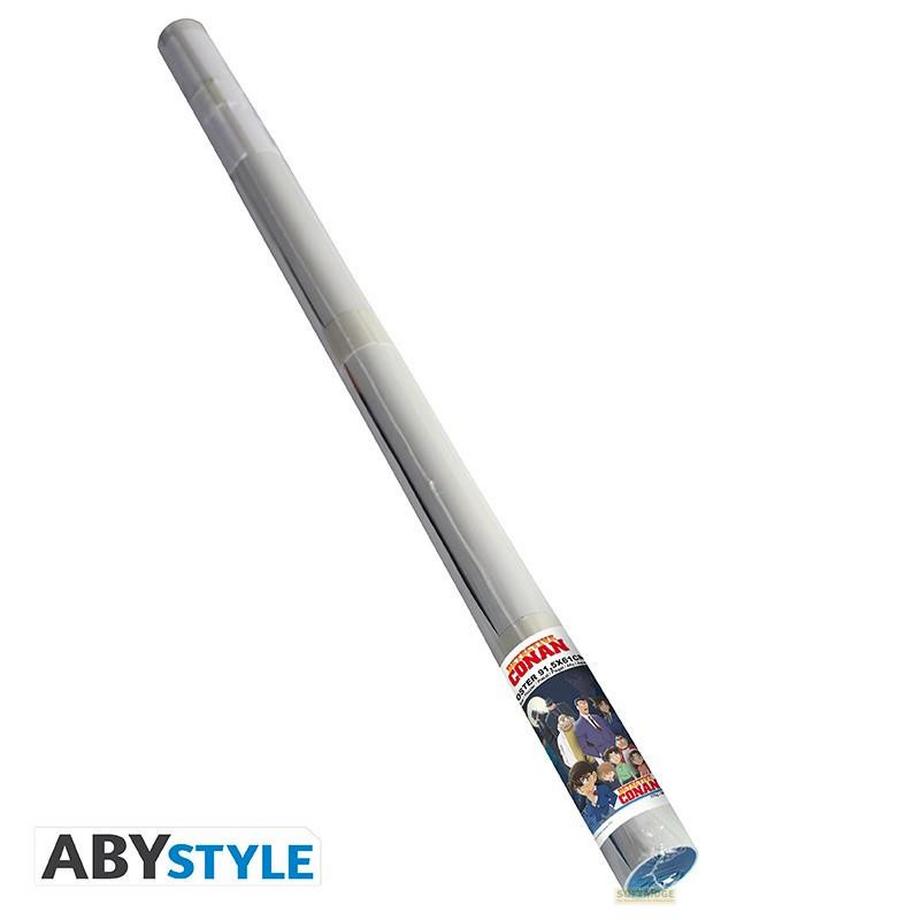 Abystyle Poster - Gerollt und mit Folie versehen - Detektiv Conan - Gruppe  
