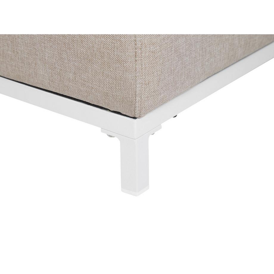 Beliani Ottoman en Tissu Moderne ROVIGO  