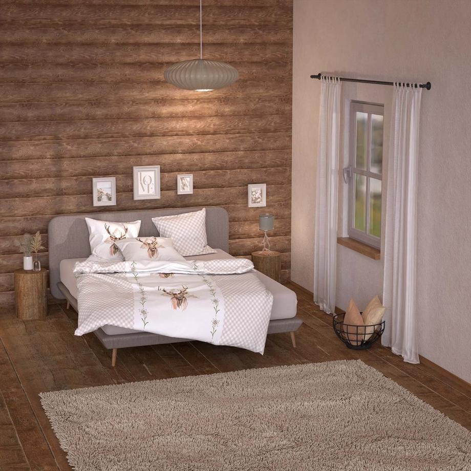 Lotus Bettwaren Andri Satin Doubleface Linge de Lit  