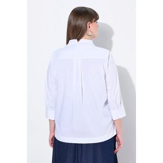 Ulla Popken Tunica Scollo Montante Maniche 3/4  