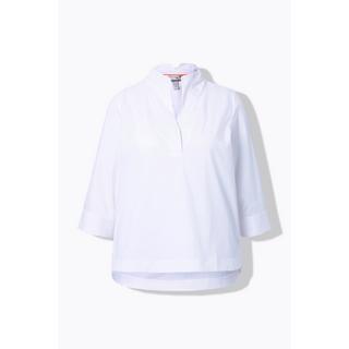 Ulla Popken Tunica Scollo Montante Maniche 3/4  