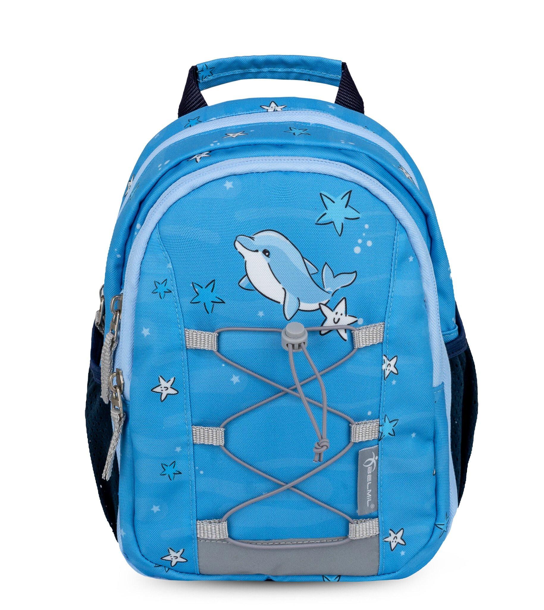 Belmil  MINI KIDDY Kindergartenrucksack Little Star Dolphine 