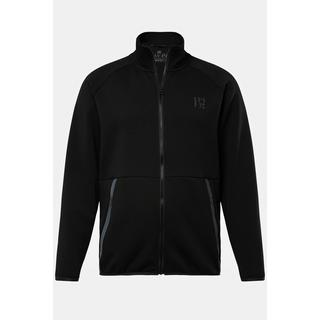 JP1880  Sweatjacke FLEXNAMIC®, Fitness, Stehkragen, Zipptaschen 