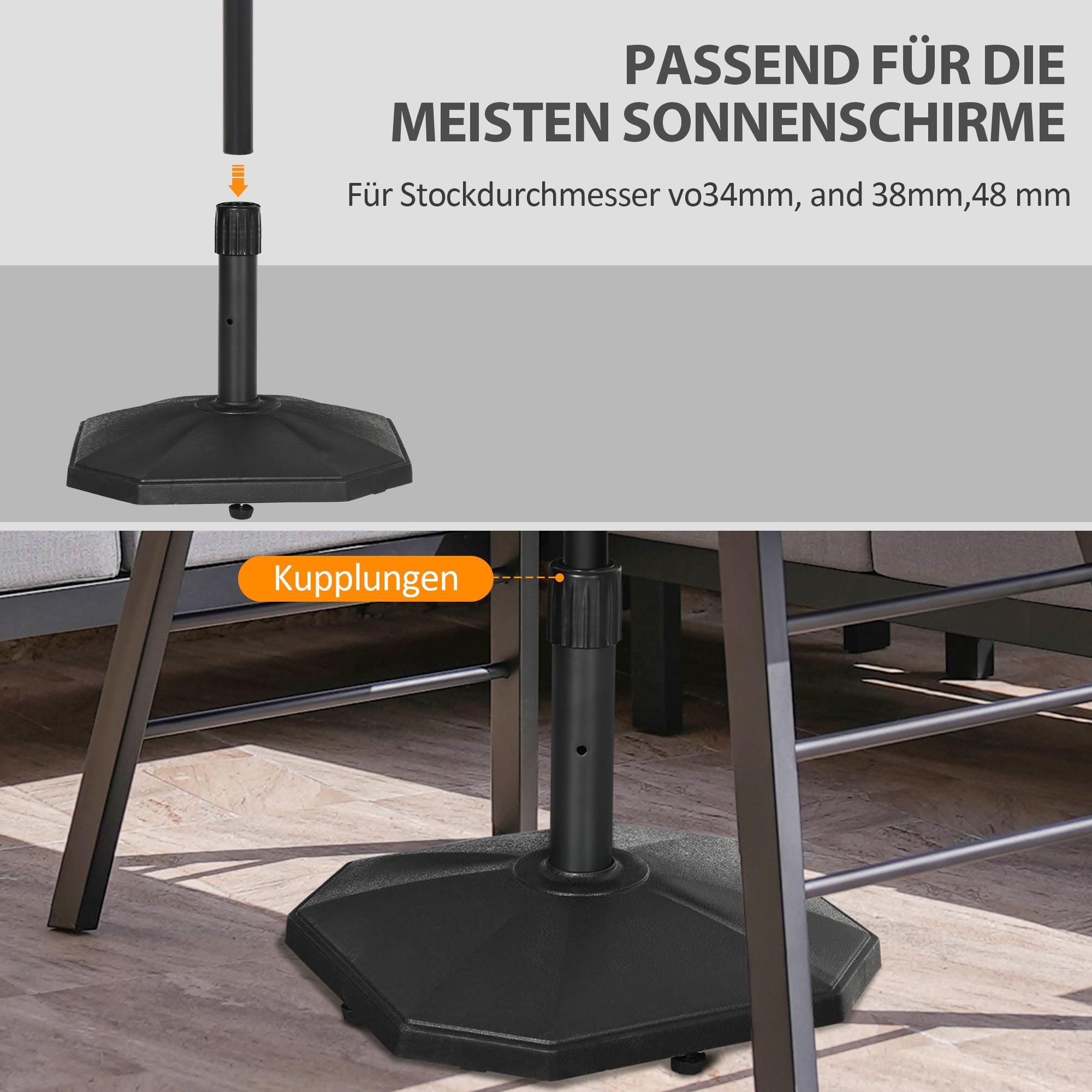 Outsunny Support de parasol  