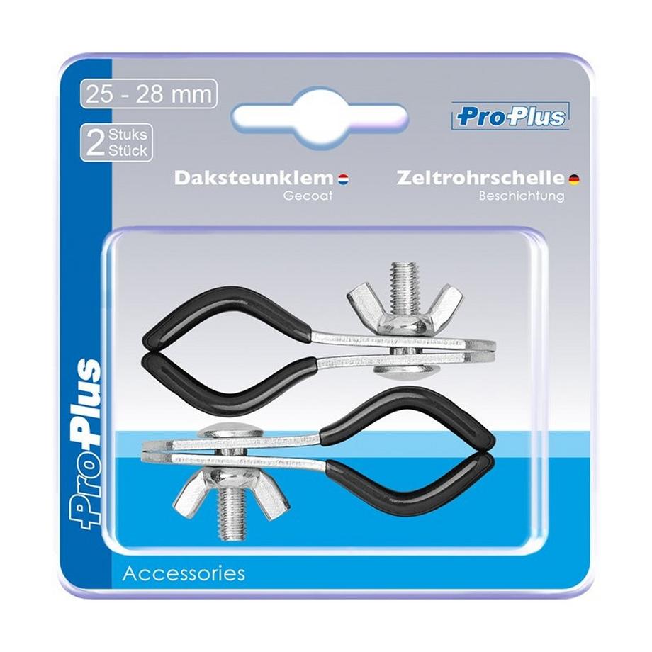 Morsetto per tentacolo rivestimento 25-28mm 2 pezzi in blister